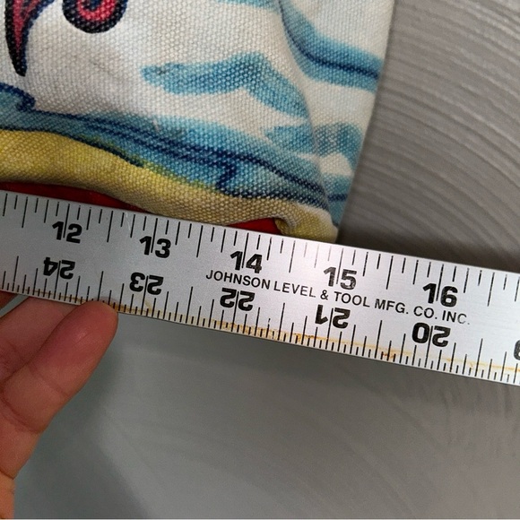 Brighton Canvas Tote Bag Chic Ahoy Nautical Themed Shopping Beach Shoulder Bag - Picture 4 of 6